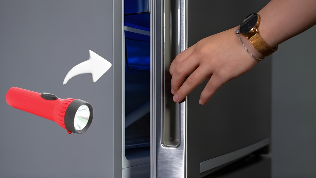 Cách kiểm tra ron bị hở, rách hoặc hỏng - bước 3