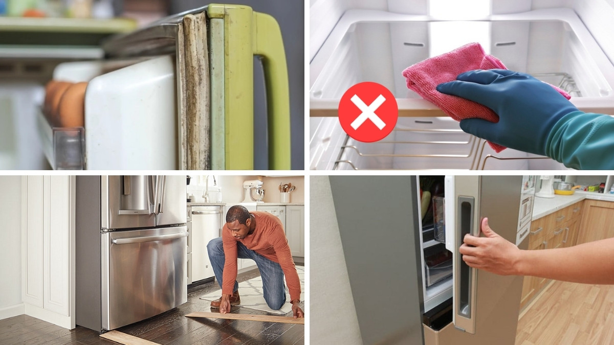 Nguyên nhân khiến ron tủ lạnh bị hở