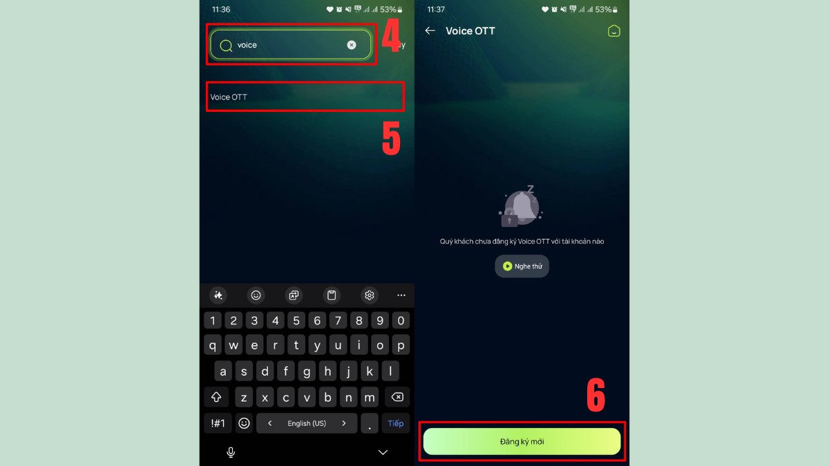 Cách bật thông báo số dư bằng giọng nói trên iPhone - bước 2
