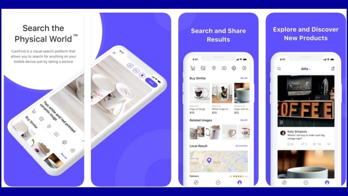 Tìm kiếm bằng hình ảnh trên iPhone từ công cụ CamFind