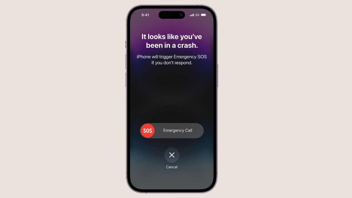 Tính năng Crash Detection trên iPhone 14 Pro Max