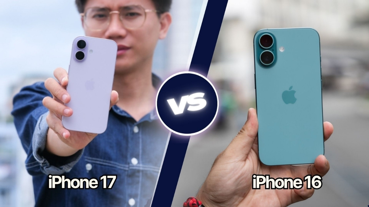 So sánh tính năng iPhone 17 với iPhone 16