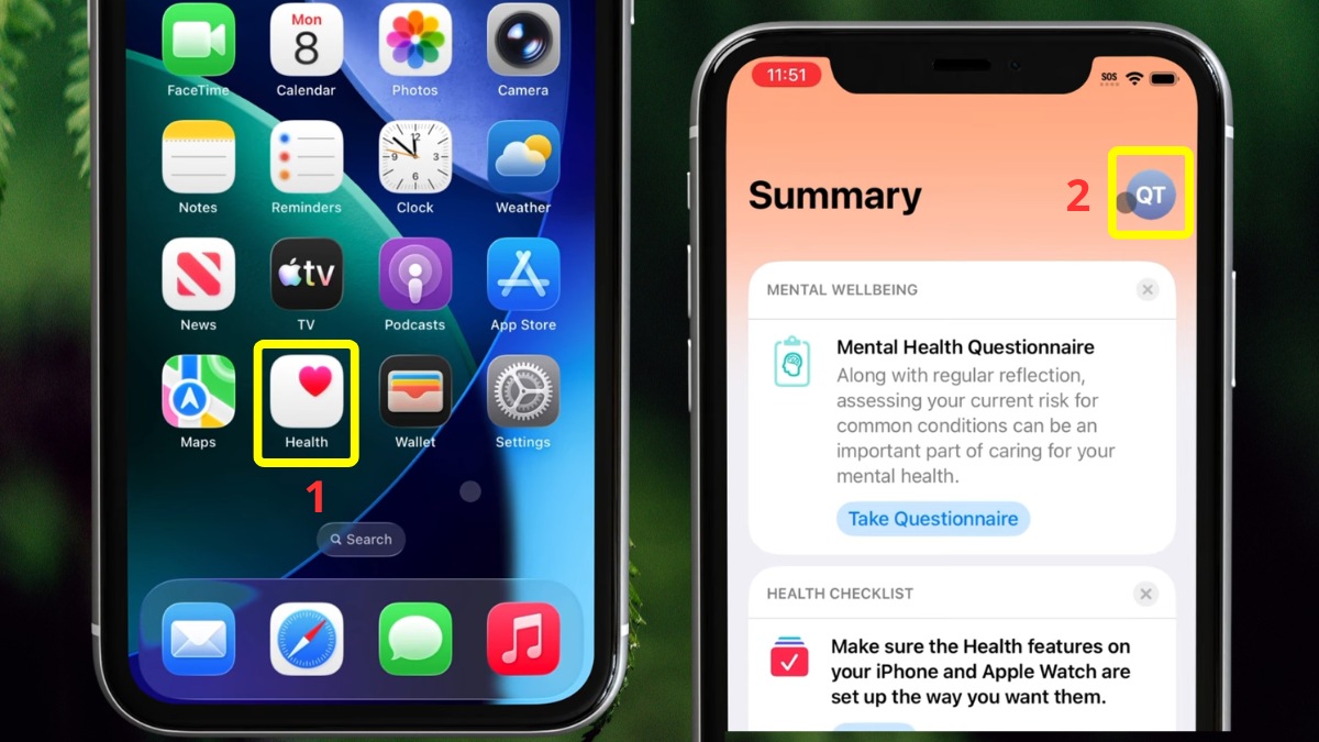 Cách xóa liên hệ khẩn cấp trong SOS iPhone - bước 1