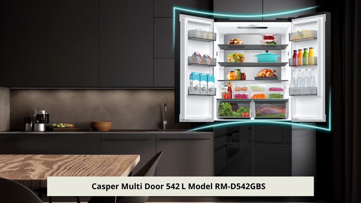 Top những tủ lạnh tốt nhất hiện nay - Casper Multi Door 542 L