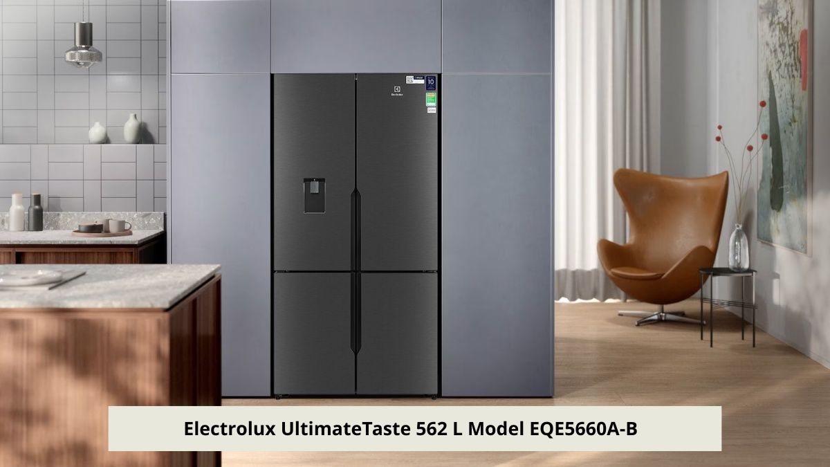 Top những tủ lạnh tốt nhất hiện nay - Electrolux UltimateTaste EQE5660A‑B