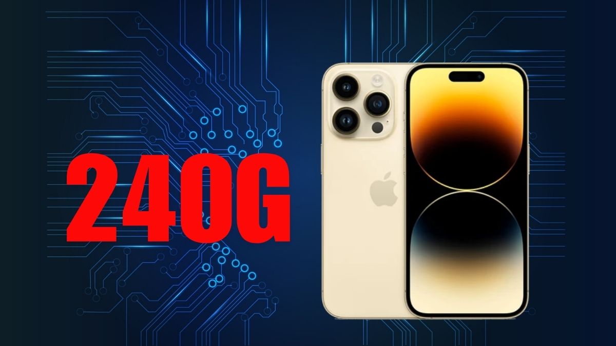Trọng lượng iPhone 14 Pro Max là 240g