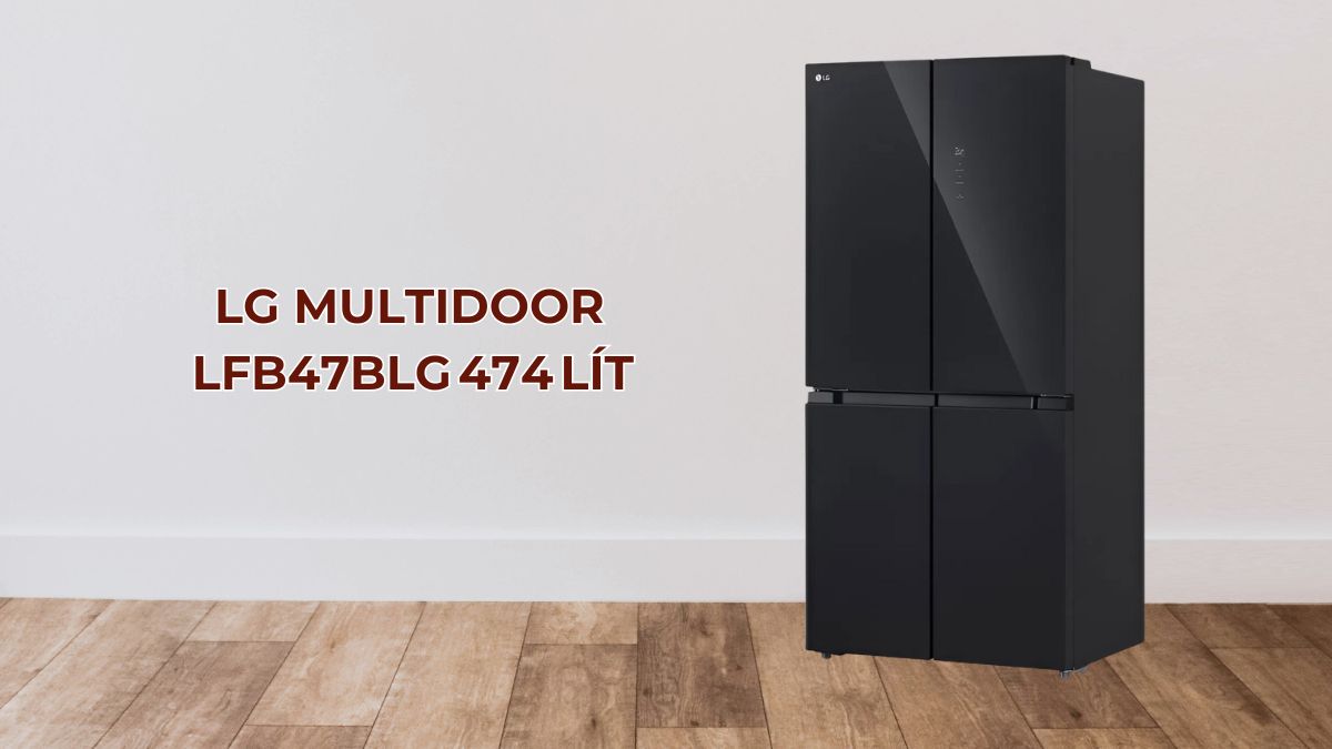 Tủ lạnh âm tường LG Multidoor LFB47BLG 474 L