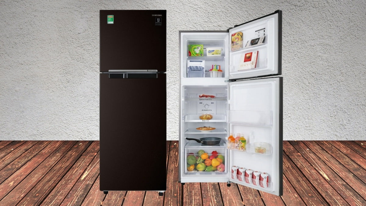 Tủ lạnh làm đá tự động LG Inverter 459 Lít LTD46SVMA