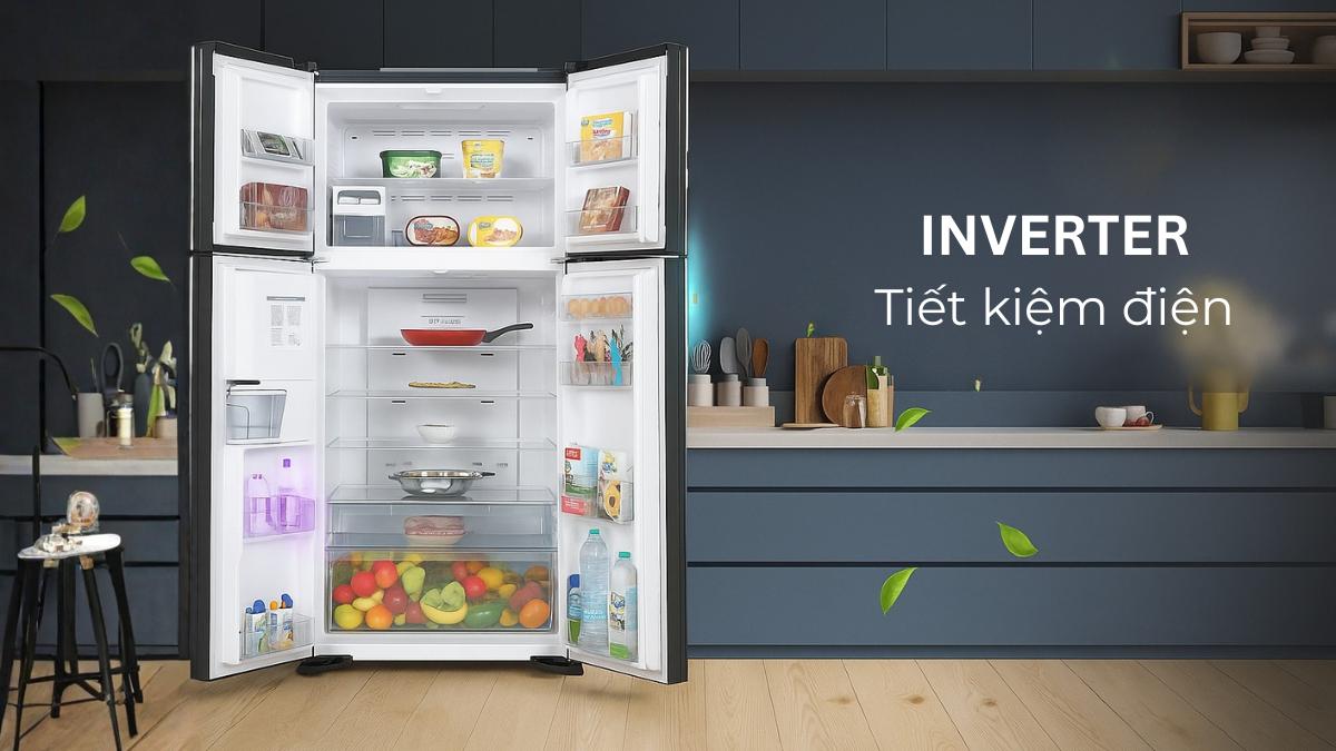 Điện năng tiêu thụ của tủ lạnh Inverter
