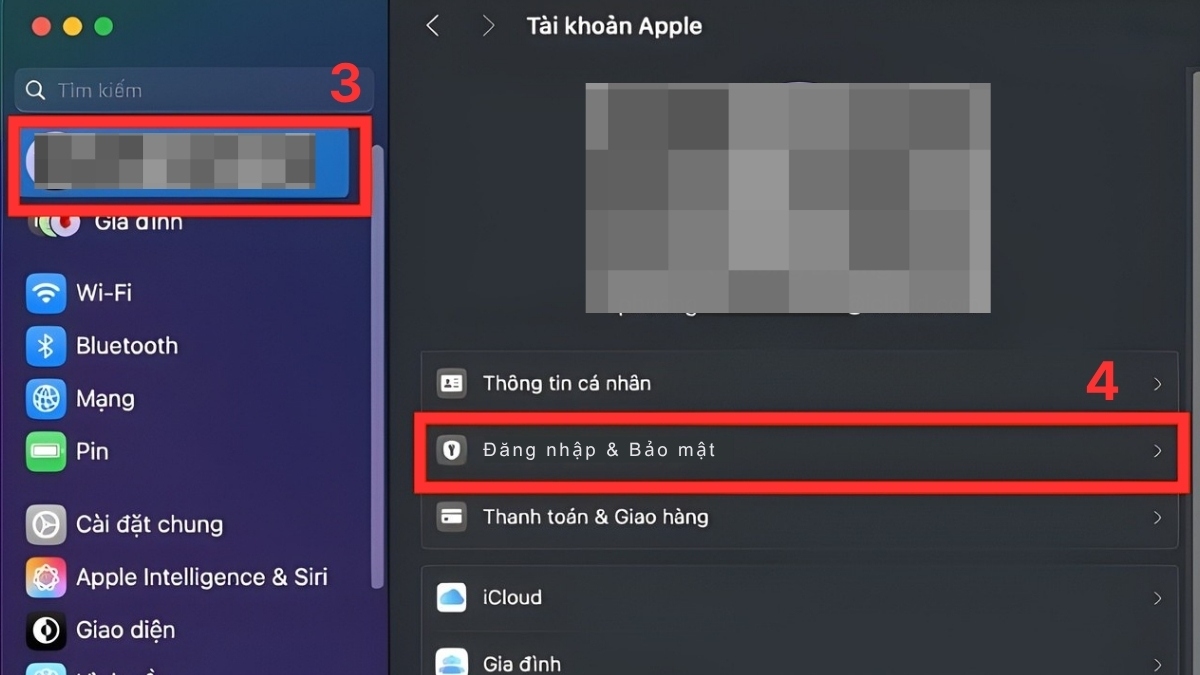 Cách bật xác minh ID Apple trên Macbook - bước 2