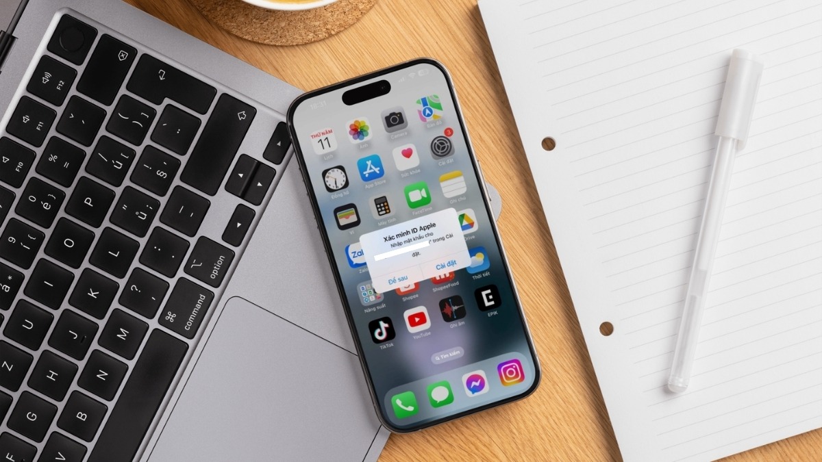 Thời điểm cần phải xác minh ID Apple