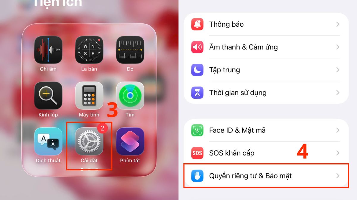 Cách khắc phục lỗi không hiển thị lịch sử Safari - bước 2