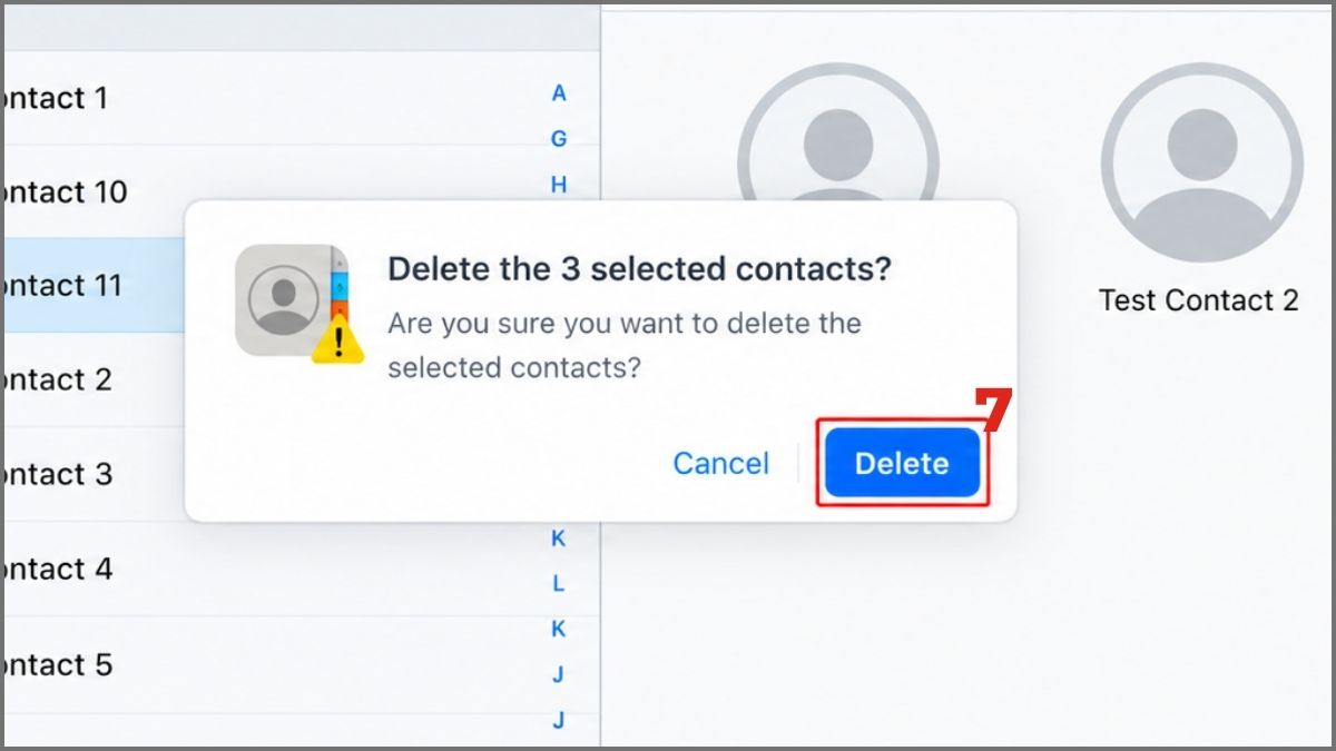 Xóa danh bạ trùng iPhone bằng iCloud - bước 3