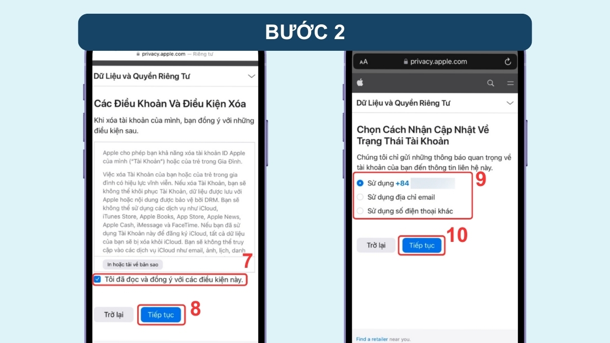 Cách xóa ID Apple cũ trên iPhone vĩnh viễn - bước 3