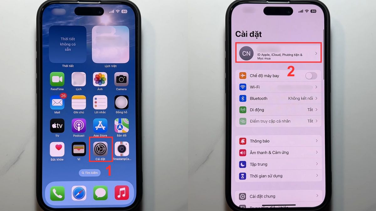 Cách xóa ID Apple trên iPhone cũ khi quên mật khẩu - bước 1