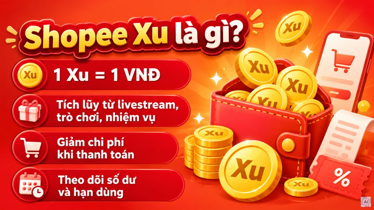 Tìm hiểu về Shopee Xu