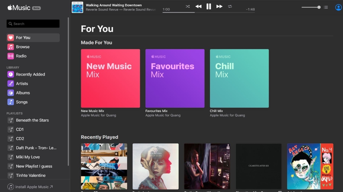 Apple Music là nền tảng nghe nhạc có bản quyền