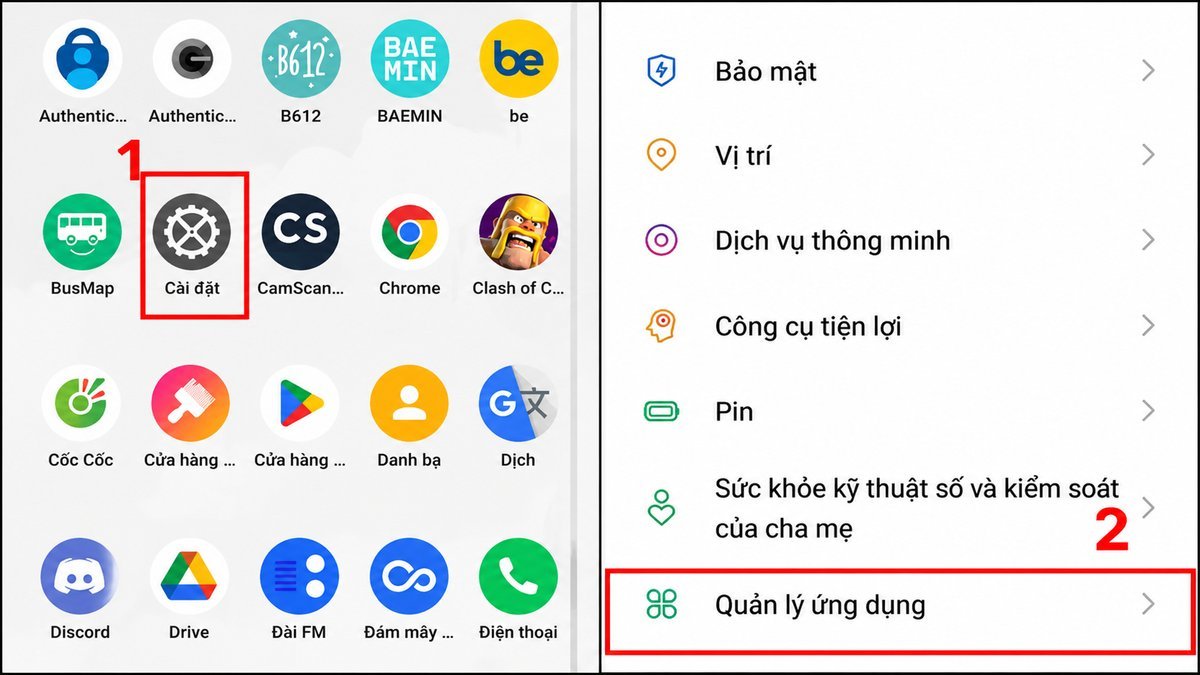 Sửa lỗi Youtube 400 bằng cách xóa bộ nhớ đệm trên Android - bước 1