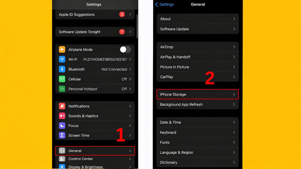 Sửa lỗi Youtube 400 bằng cách xóa bộ nhớ đệm trên iPhone - bước 1