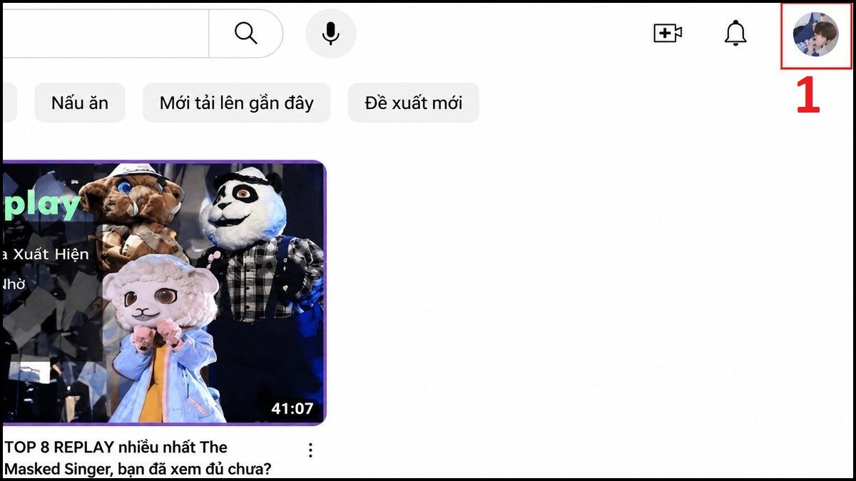 Sửa lỗi Youtube 400 bằng cách đăng xuất sau và đăng nhập lại - bước 1