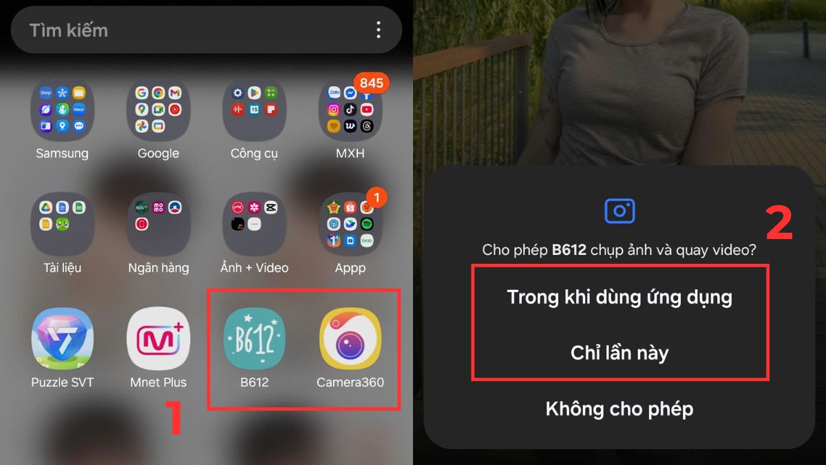 Cách bật filter làm đẹp khi gọi video Zalo - bước 1