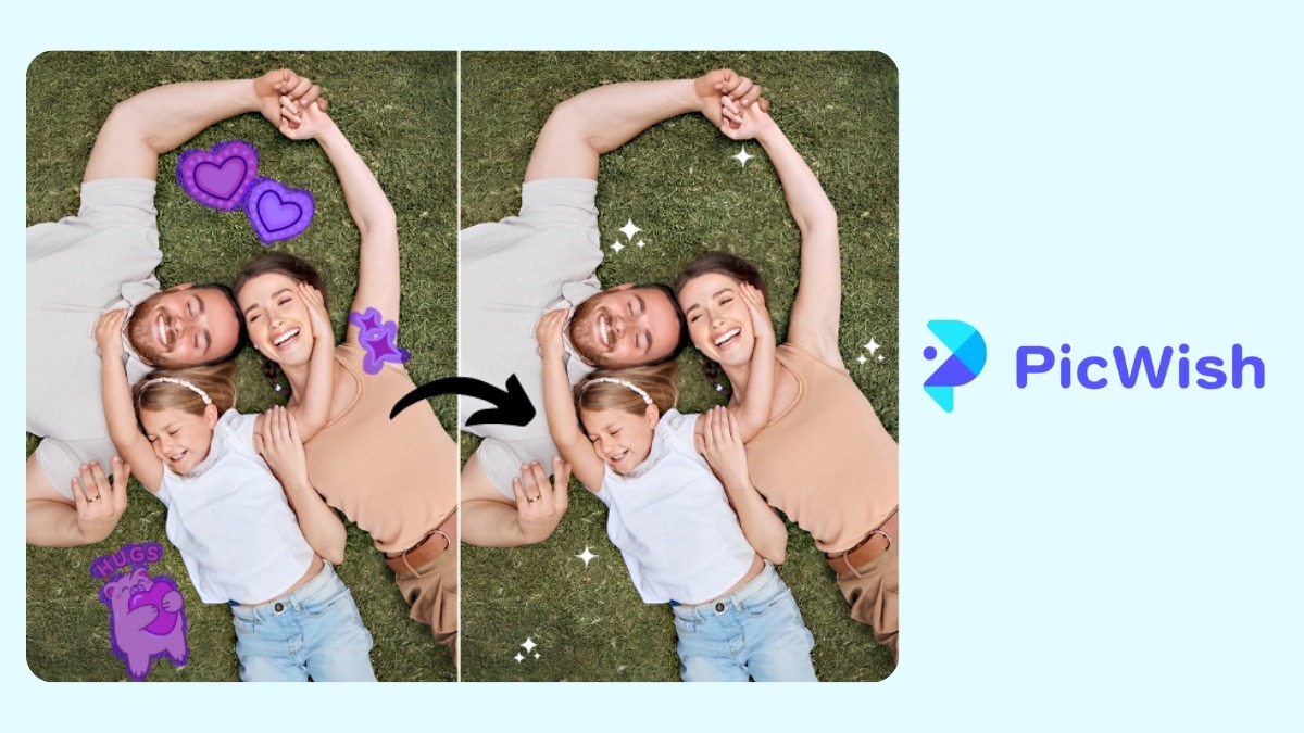 App xóa người, vật thể PicWish