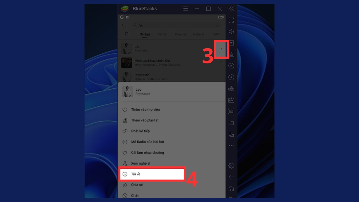 Hướng dẫn cách sử dụng Zing MP3 trên PC - bước 3