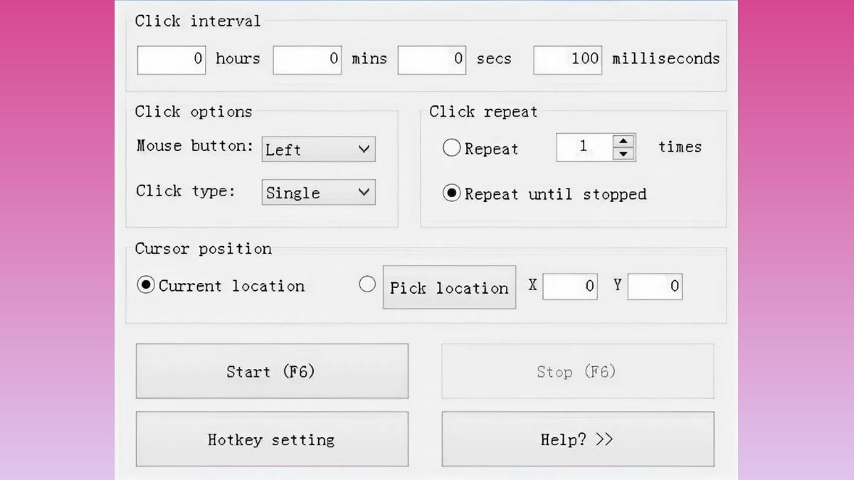 Hướng dẫn tải và sử dụng các phần mềm Auto Click cho Macbook với autoclicker 2.0