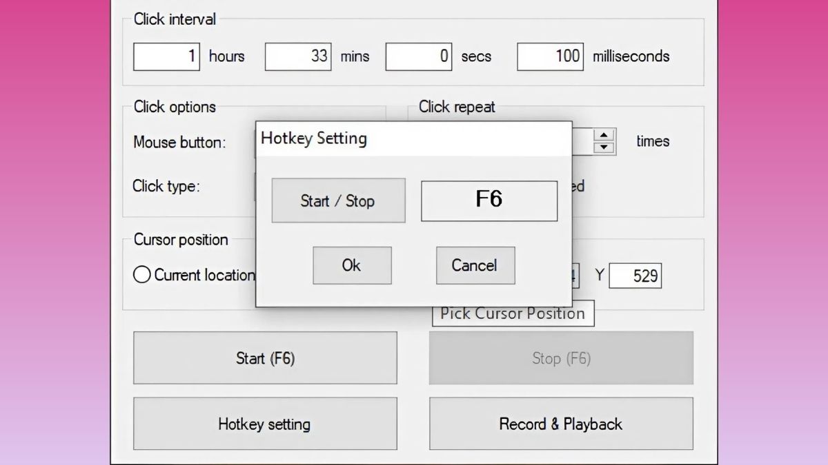 Hướng dẫn tải và sử dụng các phần mềm Auto Click cho Macbook với OP Auto clicker