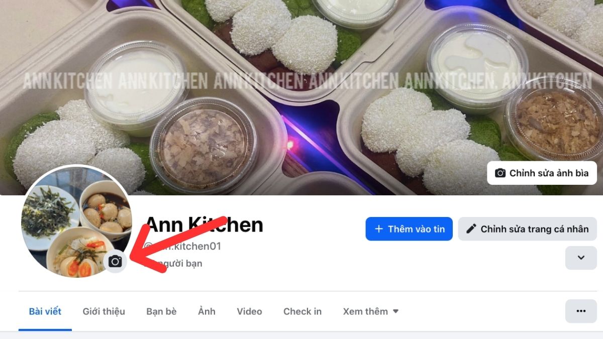 Cách tạo ảnh Avatar Facebook tùy chỉnh - bước 1