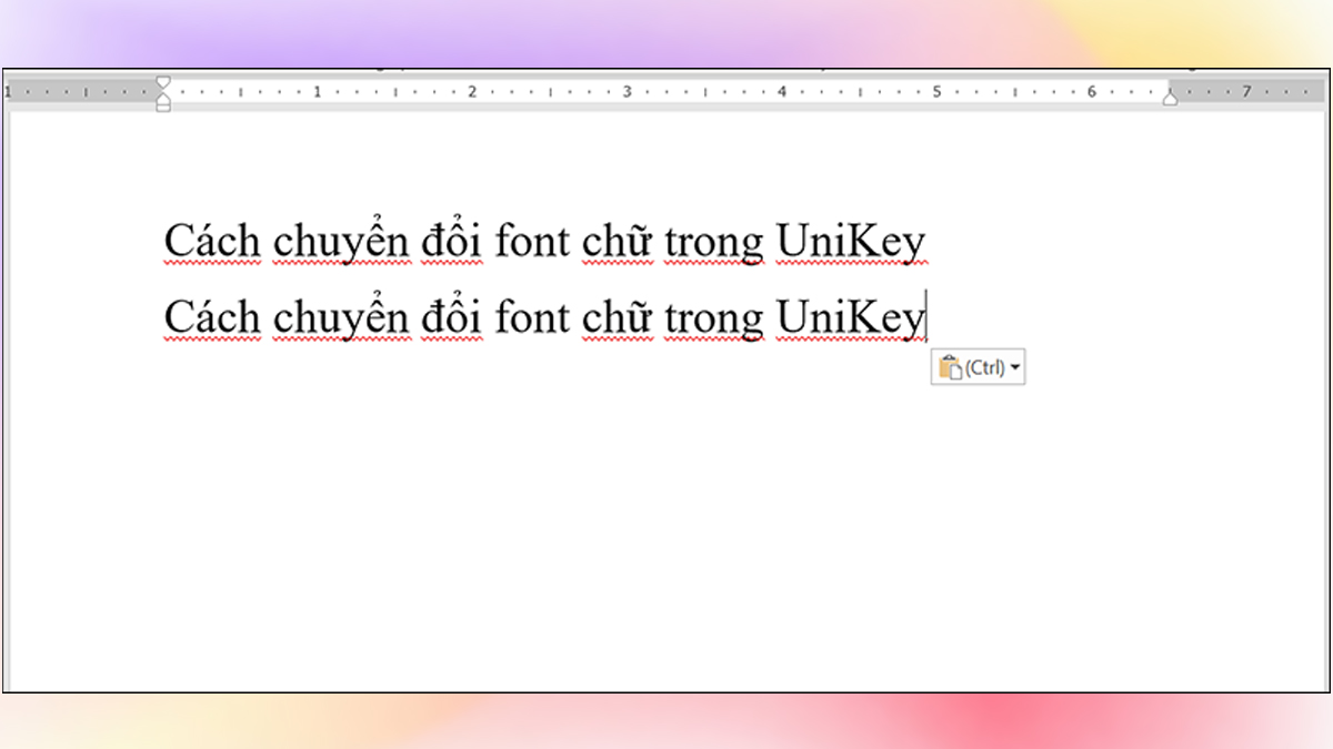cách chỉnh unikey chuyển đổi font chữ Tiếng Việt - bước 5