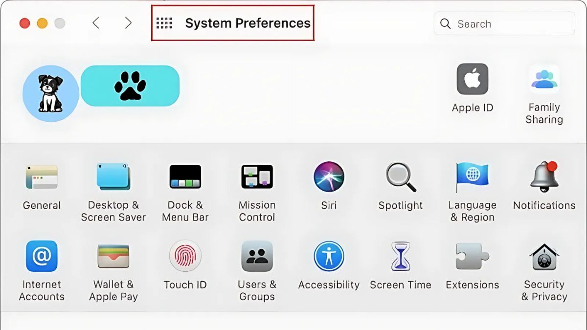 Cách cho phép Messenger truy cập micro trên máy tính với MacOS - Bước 1