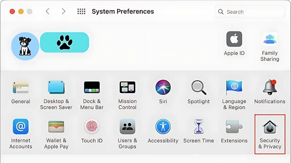 Cách cho phép Messenger truy cập micro trên máy tính với MacOS - Bước 2
