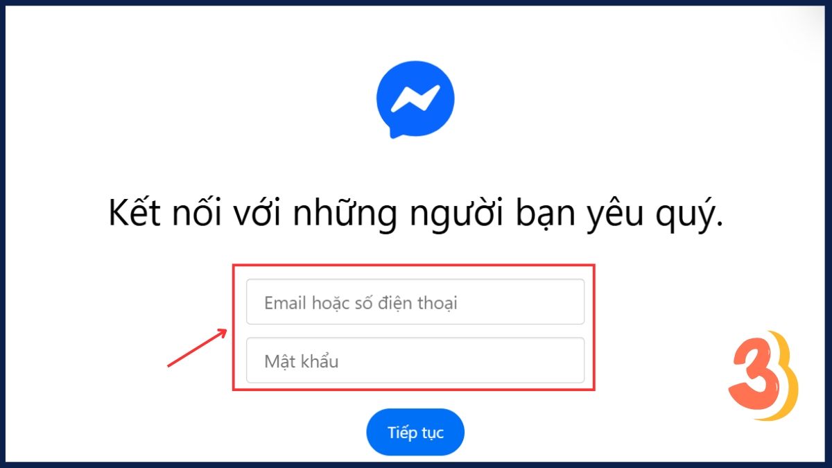 Hướng dẫn cách chuyển Messenger sang tài khoản khác trên máy tính - bước 3