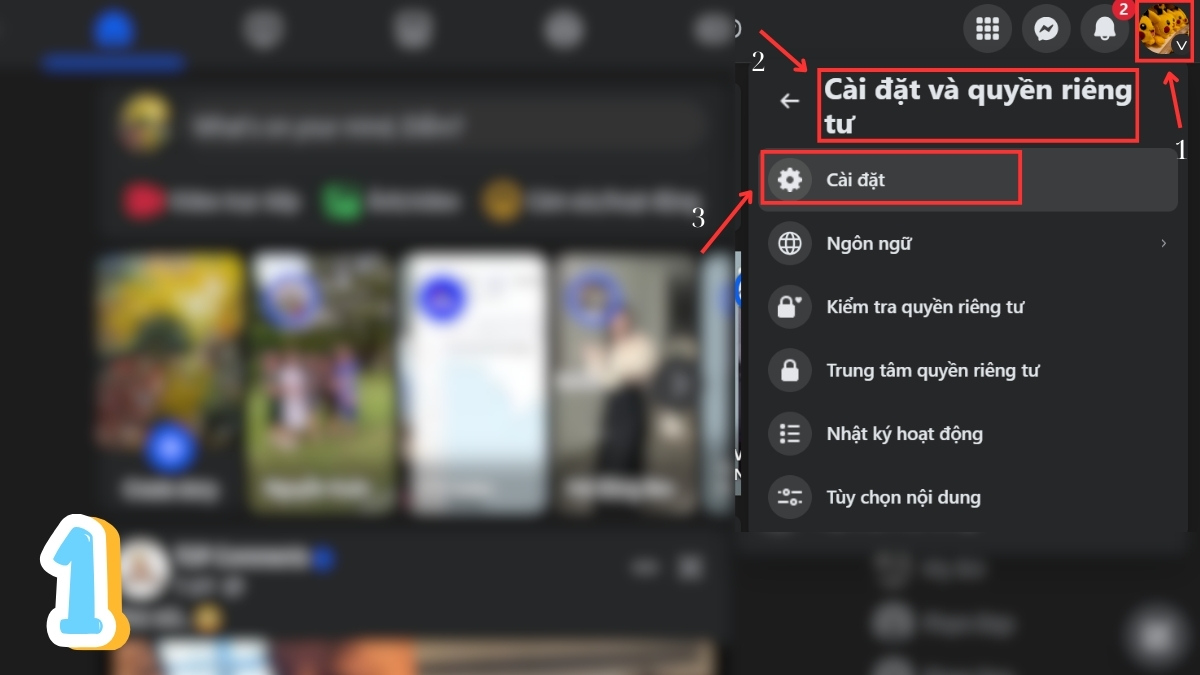 Cách gỡ tài khoản Messenger đơn giản trên máy tính - bước 1