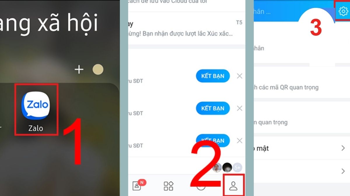 Đồng bộ tin nhắn Zalo trên Android - bước 1