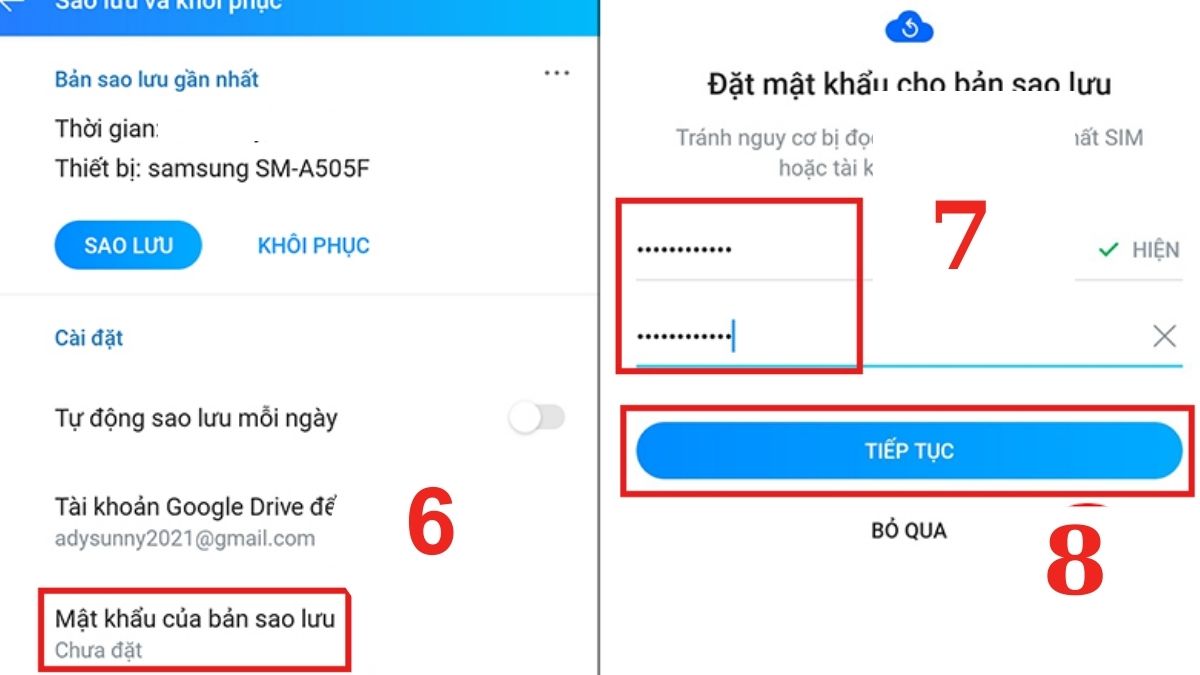 Đồng bộ tin nhắn Zalo trên Android - bước 3