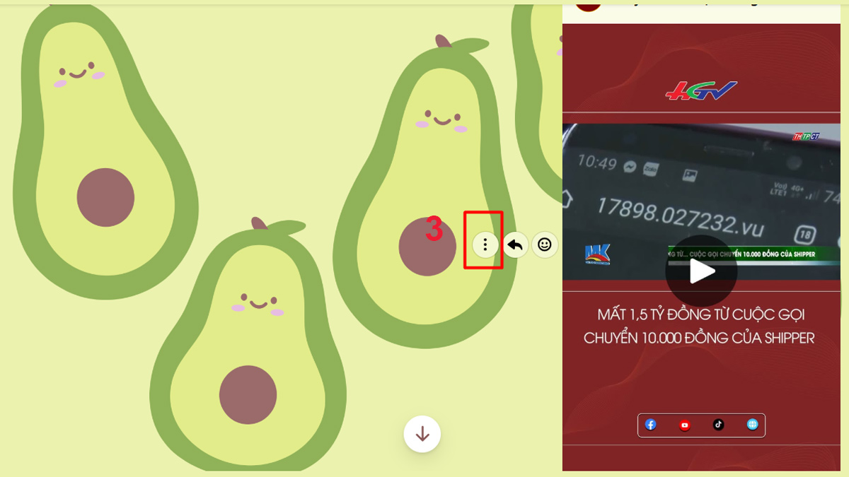 Cách ghim tin nhắn Messenger trên máy tính - bước 3