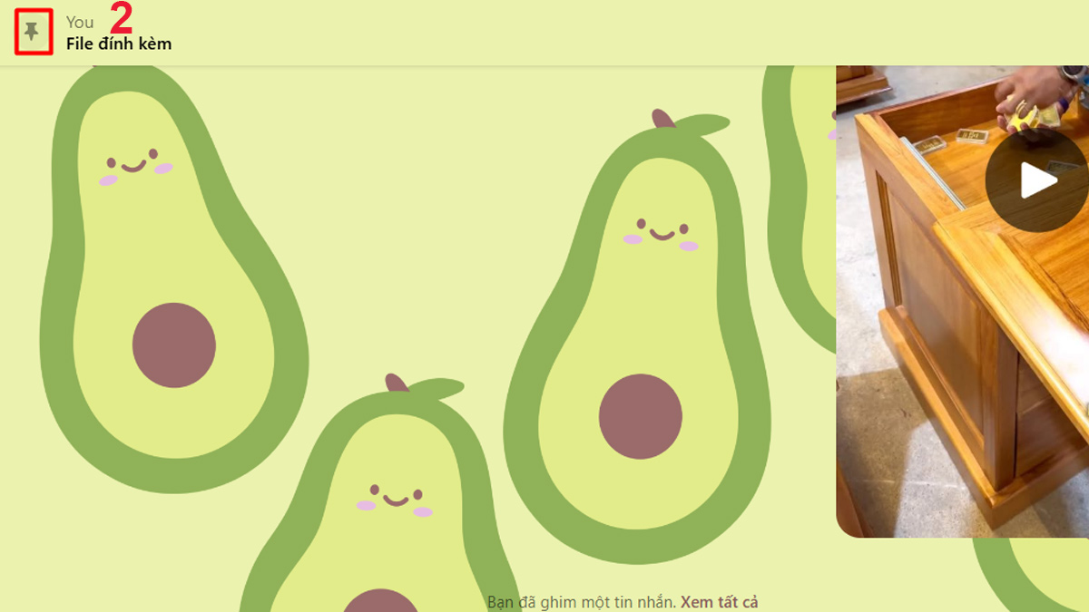 Mẹo bỏ ghim tin nhắn trên Messenger - bước 2