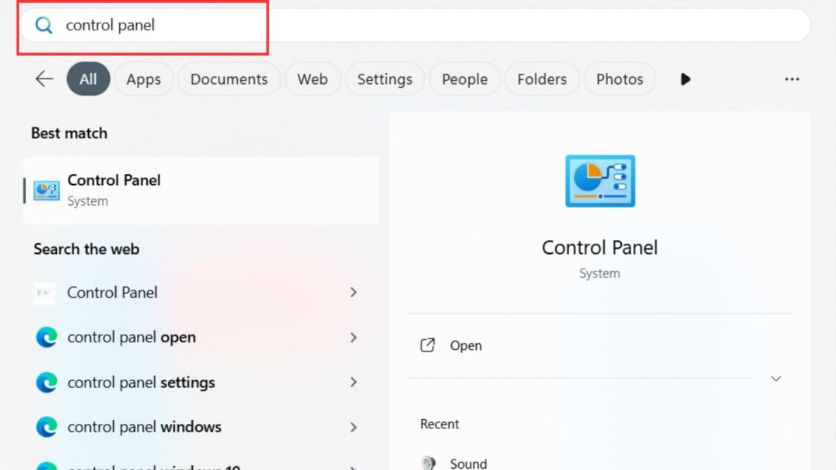 cách gỡ cài đặt Zalo trên máy tính từ Control Panel - bước 2