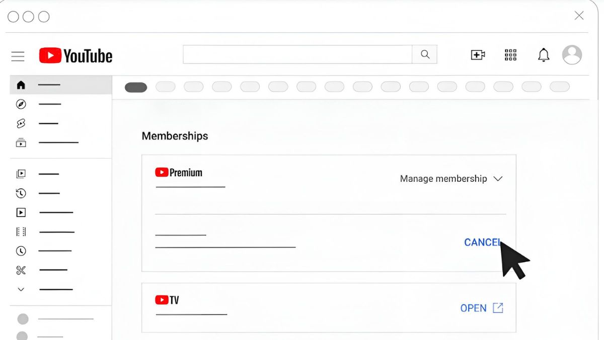 Hướng dẫn cách hủy YouTube Premium có phí trên android - bước 3
