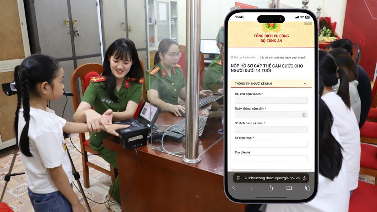 Tại sao cần làm CCCD cho trẻ dưới 14 tuổi trên VNeID?