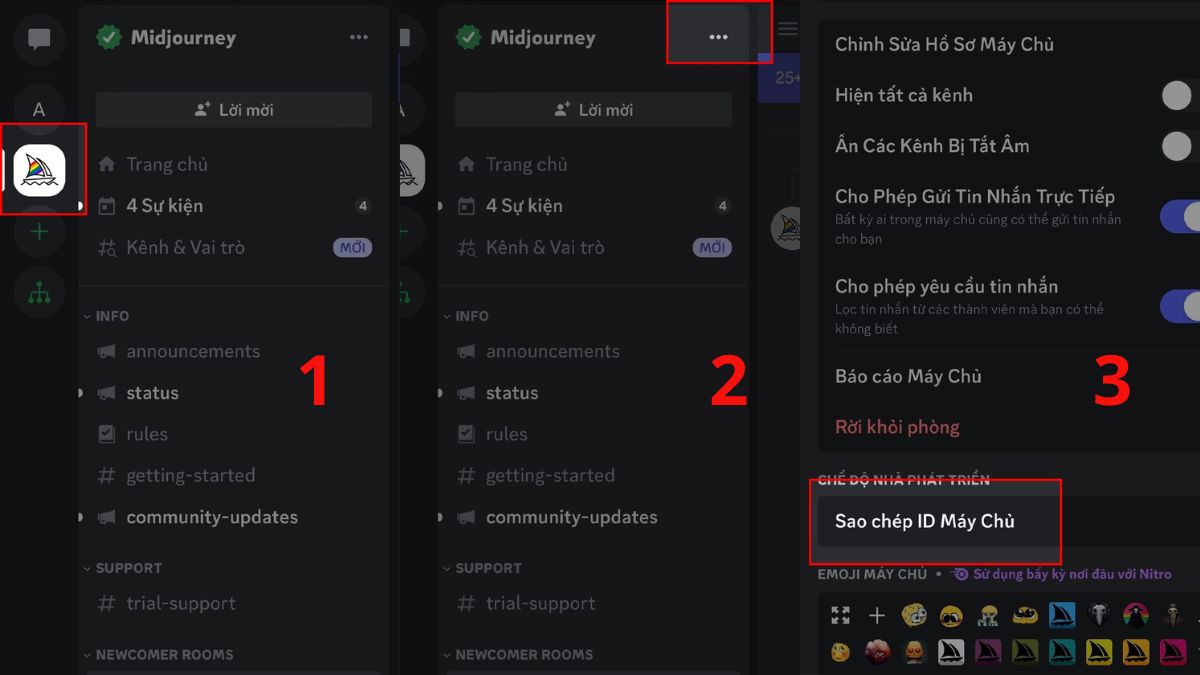 cách lấy ID kênh Discord với điện thoại