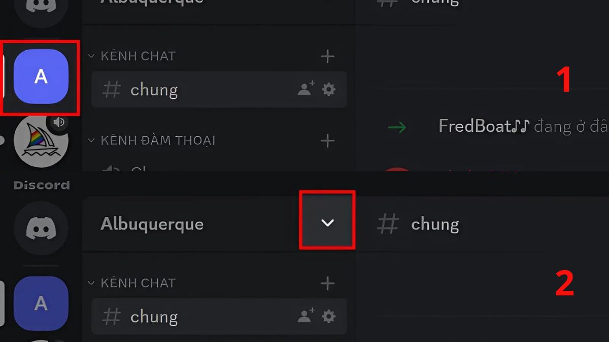 Hướng dẫn cách lấy ID Discord theo vai trò - bước 1