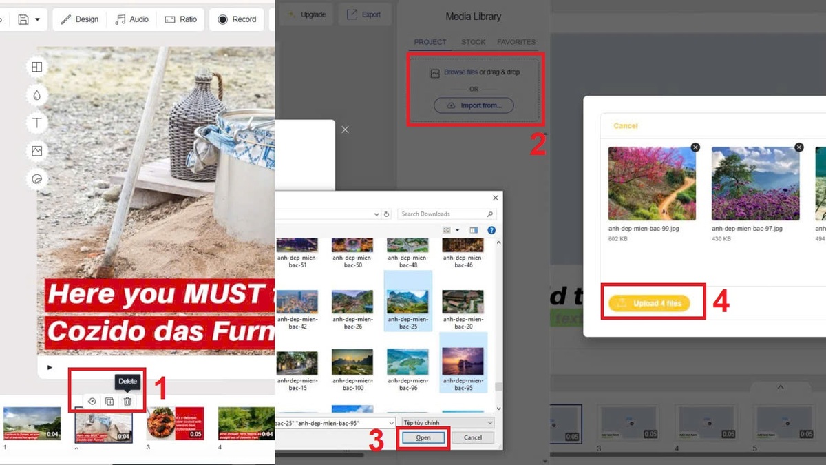 cách sử dụng Animoto trên website - bước 3