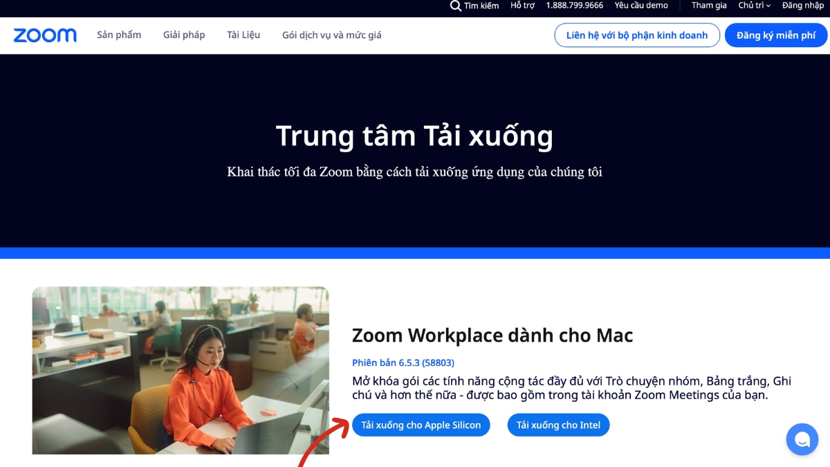 Hướng dẫn cách tải và cài đặt Zoom trên PC - Bước 2