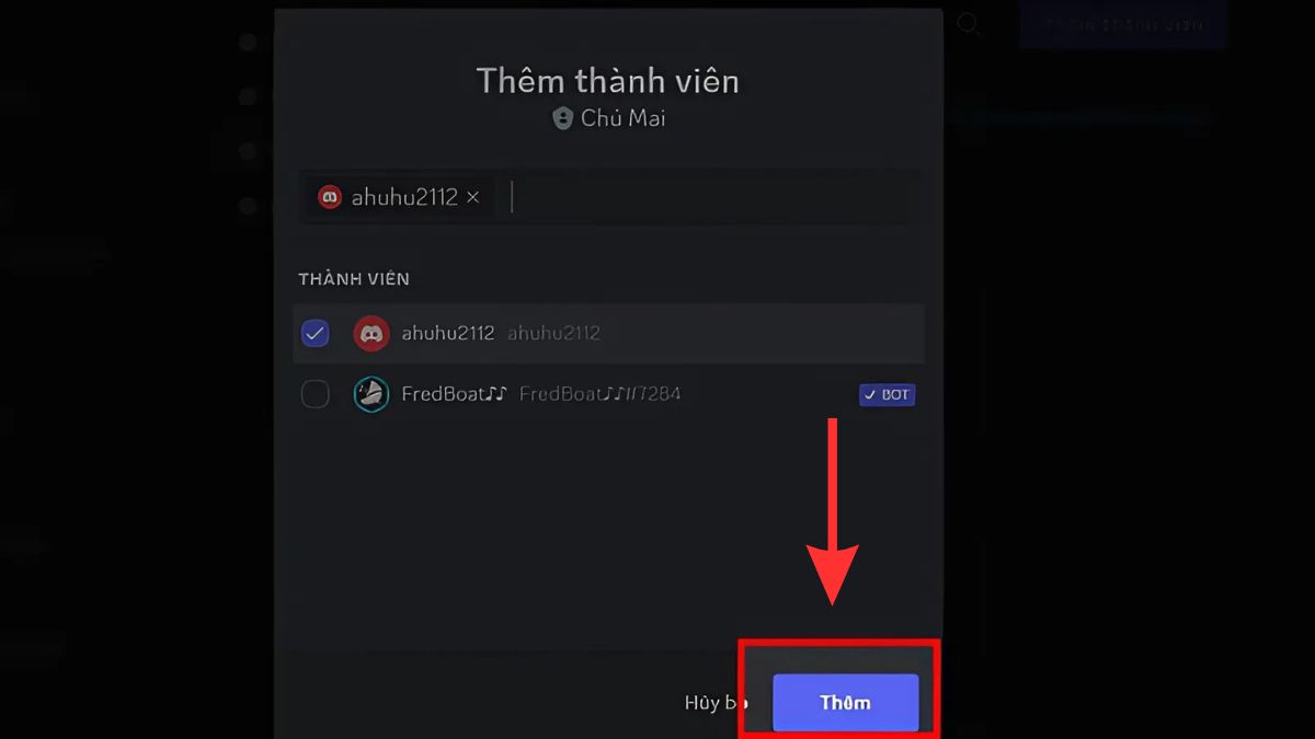 Hướng dẫn cách phân vai trên Discord trên máy tính - bước 4