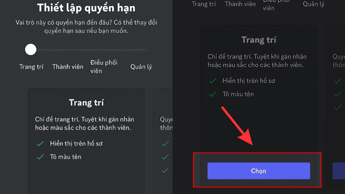 Hướng dẫn cách tạo role trong Discord trên điện thoại - bước 4