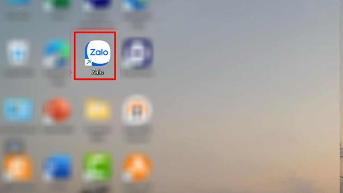 Cách tắt thông báo tin nhắn Zalo trên máy tính - bước 1
