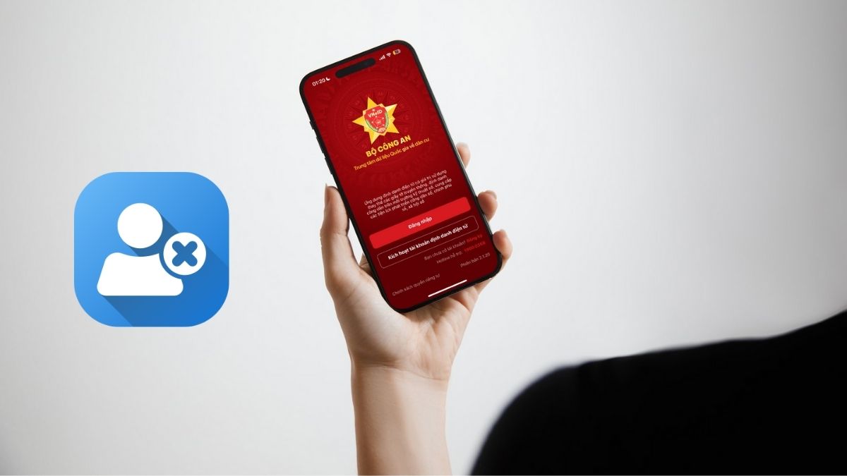 Lưu ý khi xóa tài khoản VNeID